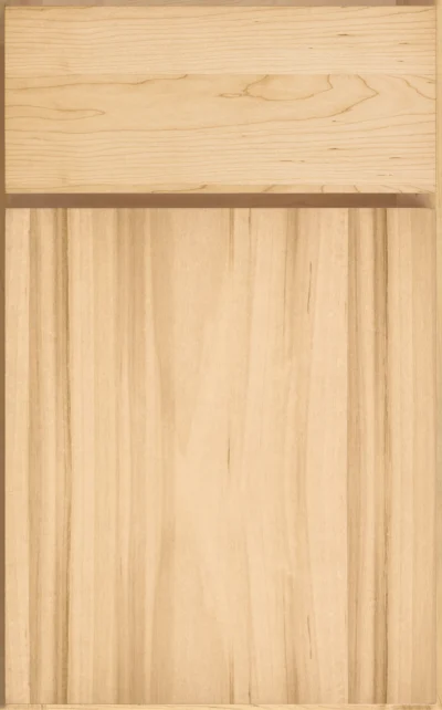 Natural with Specialty drawer front