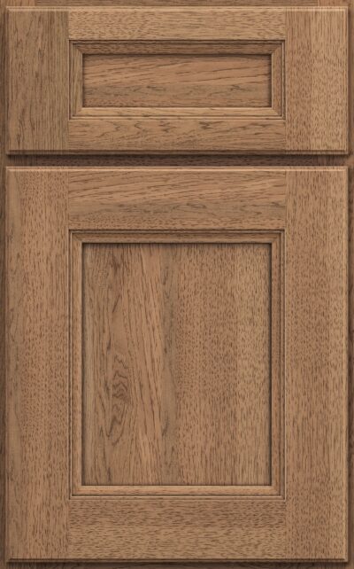 Biscotti in hickory with Five Piece drawer front