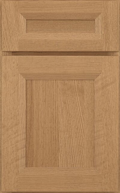 Close-up view of a wooden cabinet door showcasing its grain and texture.