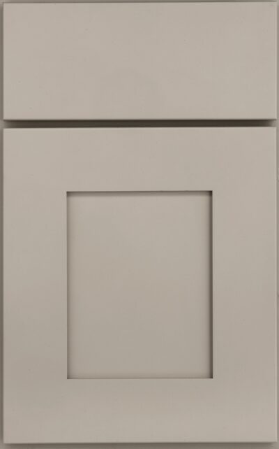 Painted Macchiato with Slab Drawer Front
